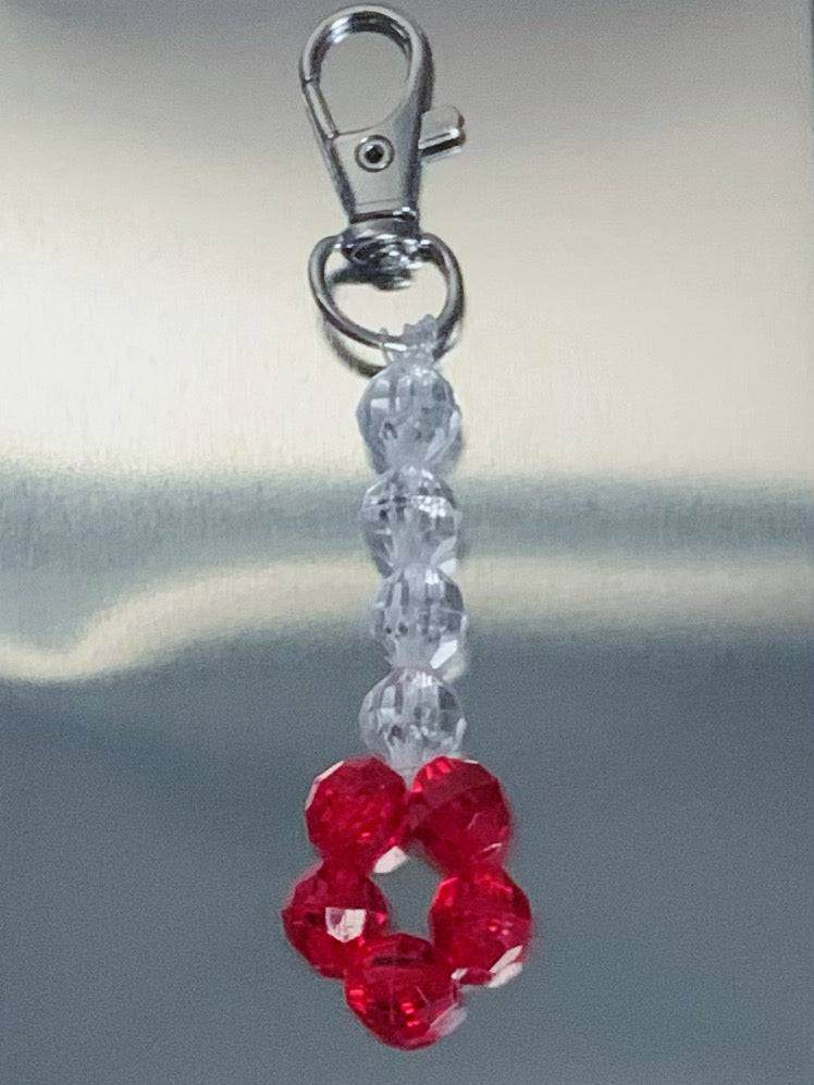 Flower keychain